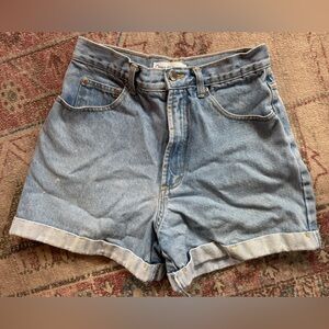 Vintage denim shorts